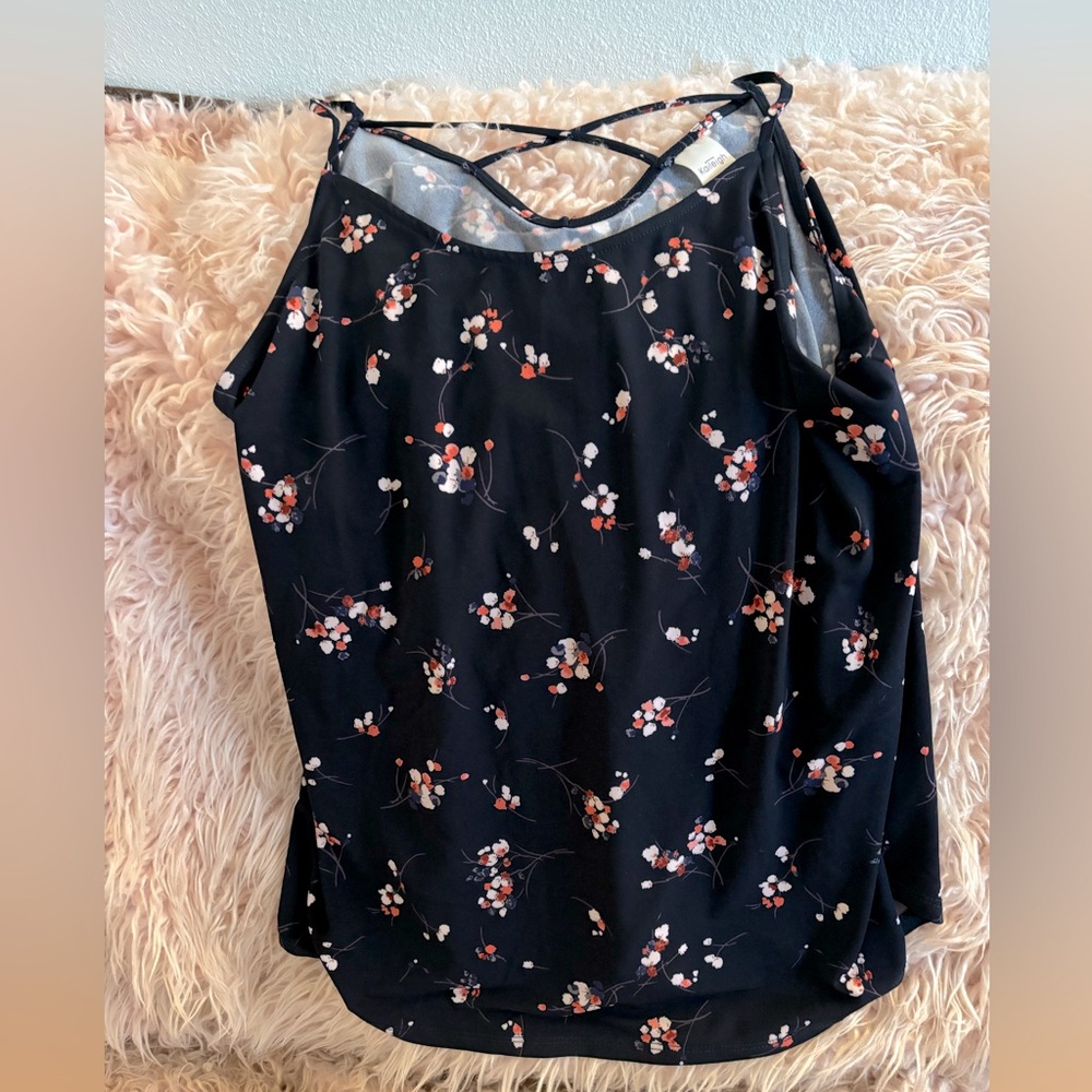 Kaleigh criss-cross back tank